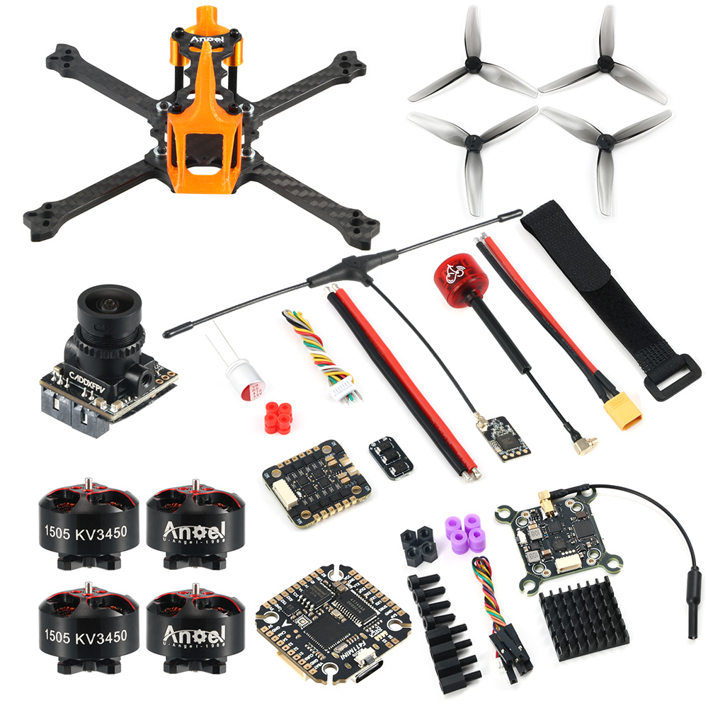 Speedybee F405 V4 Bls 55A Stack - Kit de drone FPV Freestyle Angel35