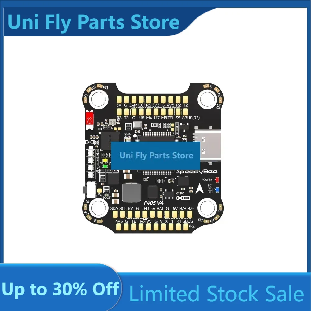 SpeedyBee F405 V4 BLS 55A 30x3 - Speedybee F405 V4 Bls 55A Stack avis et prix